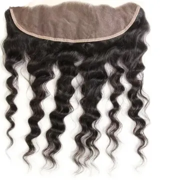 Huashuo 50% OFF Human Hair Lace Natural Frontal Piece, Indian Wavy Frontal, Ear To Ear 13 x 4  13*6 Thin Skin Lace Frontals