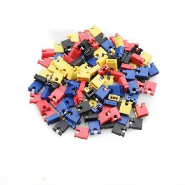 Black Yellow Blue Red Distance 2.54MM Jumper Caps - Short Circuit Blocks