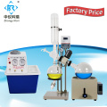 Laboratory rotary evaporator and vacuum pump