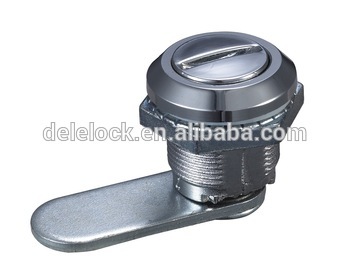 Slotted cam lock for cabinet