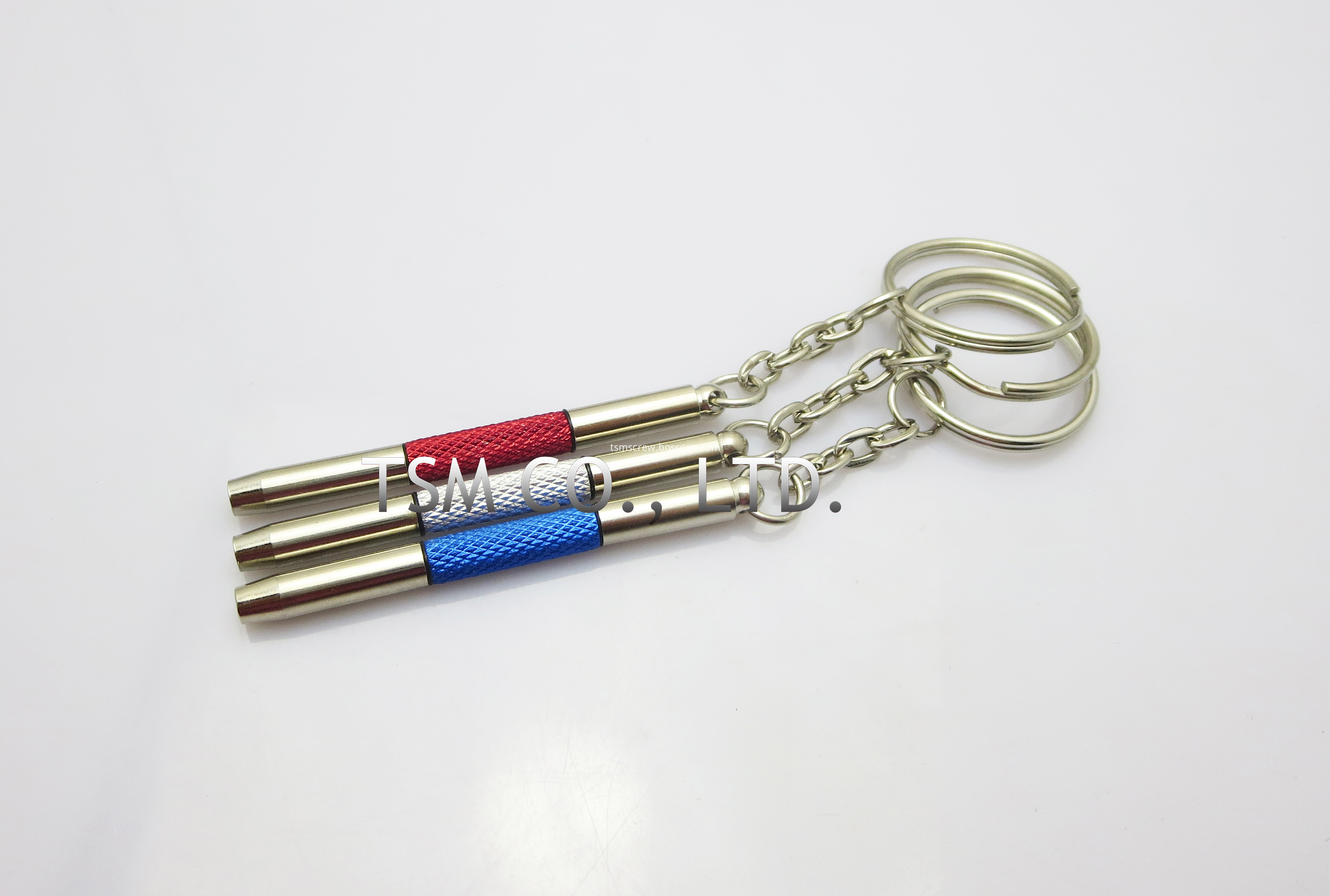 color keychain screwdriver