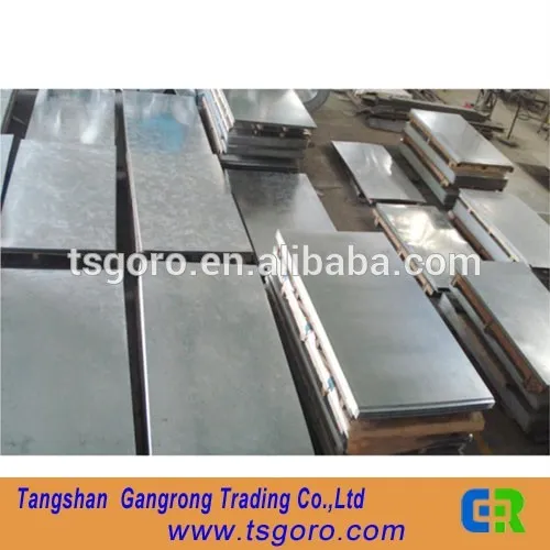 hebei galvanized steel sheet and plate size from tangshan