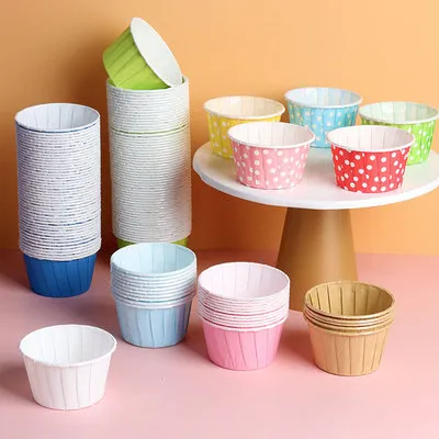 Customizable Baking Supplies: Explore Round Cupcake Liners, Muffin Baking Cups, and Cupcake Boxes Liners