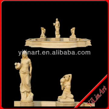 Outdoor Nude Girls Water Fountain YL-P094