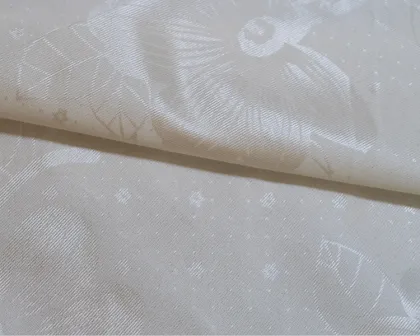 Tricot Textile Bedding Set Fabric