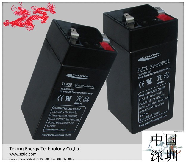 4v Electric Tool Battery-telong 4v3ah Maintenance-free Lead Acid