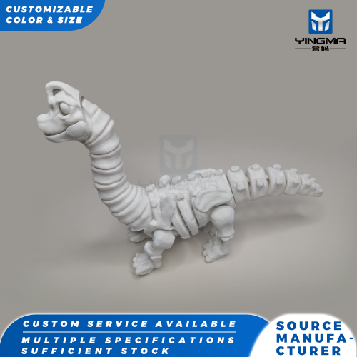 Pozlanabilir Eklemli Uzun Boyun Dinozor 3D Baskı Kiti
