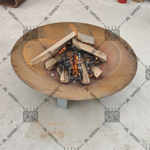 Park Wood Burning Corten Steel firepit