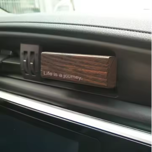 Премиум современные автомобильные духи с зажимом из черного дерева - идеально подходит для дома и офиса