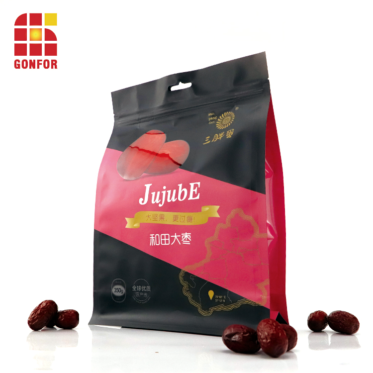 Custom Dried Fruit Packaging Stand Up Pouch 1