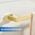 Kits de quincaillerie de salle de bain en or brossé Sus304