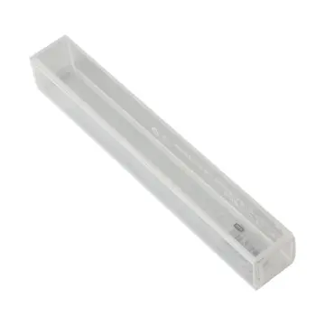 Stackable folding clear plastic pencil box