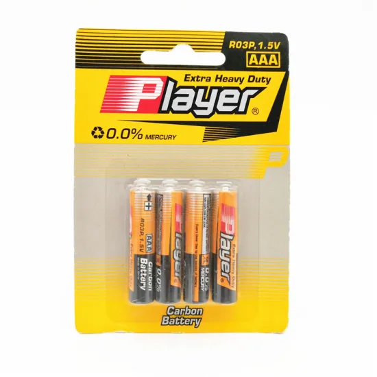 R03P UM-4 AAA 1.5V Battery for Mouse Clock (Dry Cell)