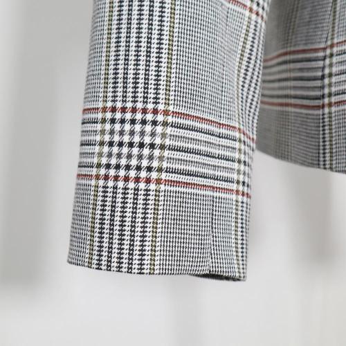 WOmen's jacket Fashion plaid coat