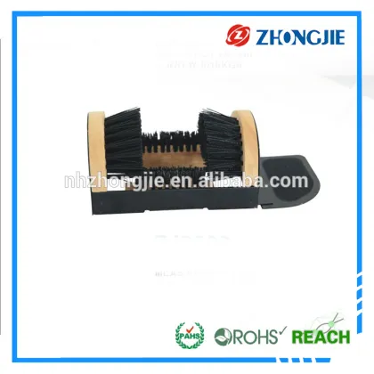 China Wholesale Merchandise Wooden Shoe Brush Golf Shoe Brush