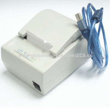USB and RS232 interface 58mm receipt thermal printer, 50km feeding thermal head, 12-month warranty