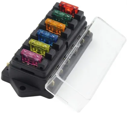 6 Way Circuit ATO Blade Fuse Box Holder