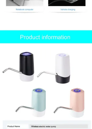 Recargable Electric Water Pumper Dispense