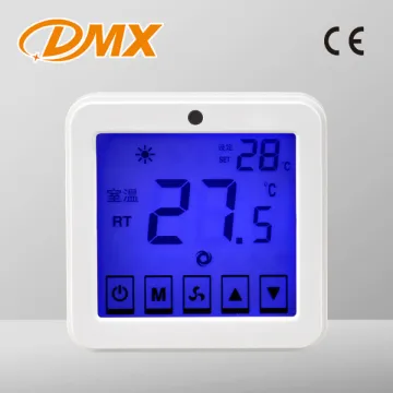 Digital Touch Screen Floor Heating Thermostat In Room