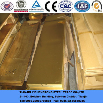 Half Hard Brass Sheet for Machine