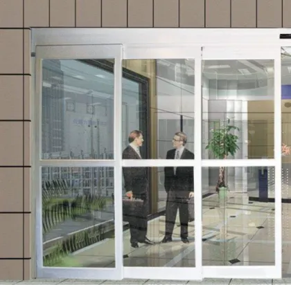 High quality automatic sliding door telescopic