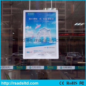 Caja de luz doble del marco del cartel LED de los lados de China