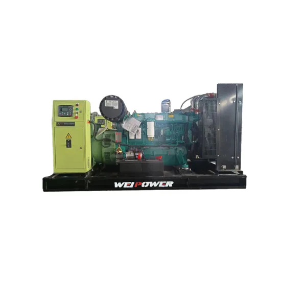 High Quality Diesel Generator Manufacturers with Weichai Engine - 188kVA to 375kVA Open Frame Gensets