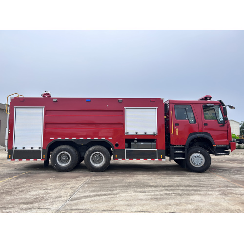 Howo 6x6 All Wheel Drive Fire Fighting Truck