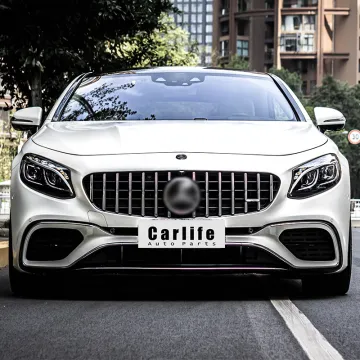 Front and Rear Bumpers for Mercedes-Benz W217/C217 S Coupe 2015-2021 Facelift to S63 Model