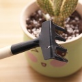 Three-piece mini garden tool set