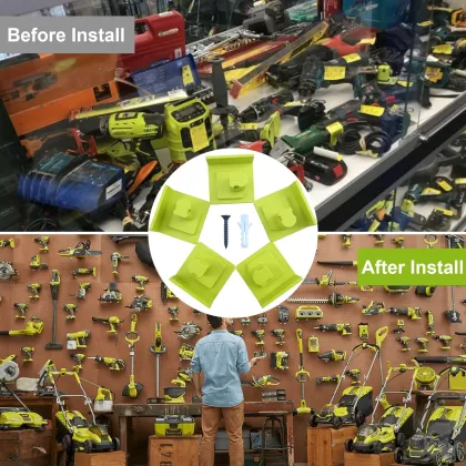 Factory Plastic Tool Hanger Holder for Ryobi Power Drill Mount