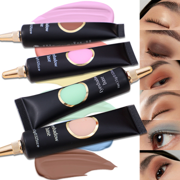 Vegan Matte Eyeshadow Primer Base avec logo personnalisé et base de crème à haute pigment pour étiquette privée