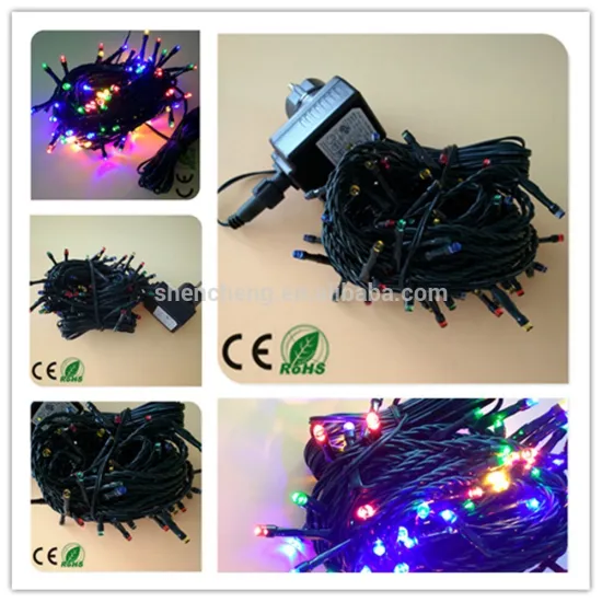 led christmas string lights multi holiday christmas street light decoration facoty wholesale