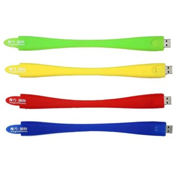 Tragbares mehrfarbiges USB -Speicherstock Armband Pen Drive