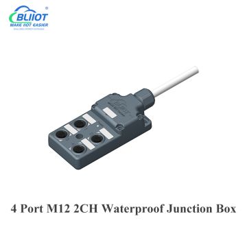 10/20/30m 4Port PNP/NPN IP67 Waterproof Terminal Block Sensor Junction Box for Automated Production Line