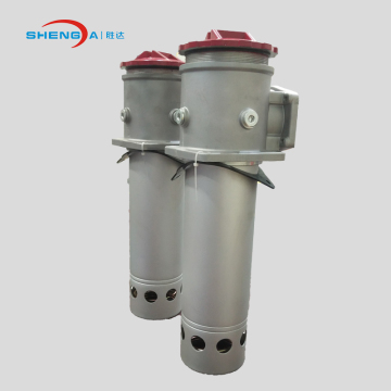 Oil tank mounting suction oil filter