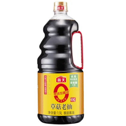 HADAY 1.9L Dark Soy Sauce - Non-GMO, No Preservatives, Brewed Halal Soy Sauce with Mushroom Flavor