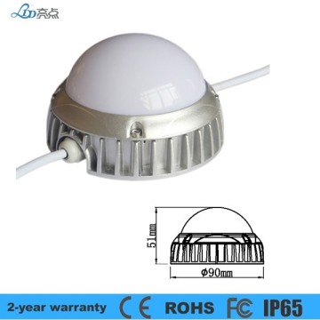 LD-YD90-12 CE RoHs DC24V round 3.6W IP65 LED pixel point source light