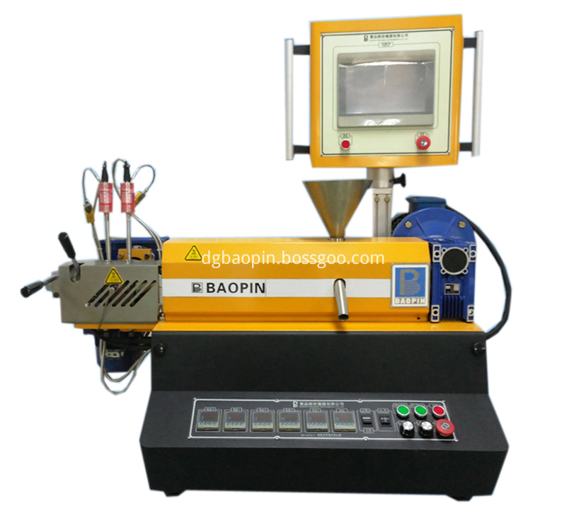 Plc Desktop Small Single Screw Extruder