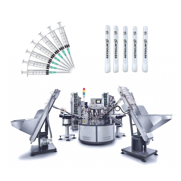 OEM Automatische Montagemaschine für Plastikrohr -Spritzenherstellungsgeräte