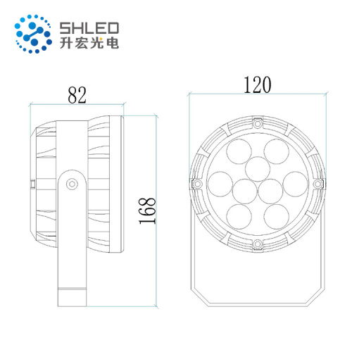 IP66 High Lumen outdoor waterproof Led Flood Light