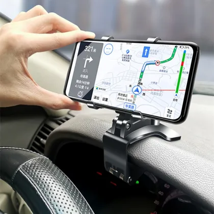 Adjustable Rotatable Car Mobile Phone Holder for iPhone, Samsung, Xiaomi, Redmi, Huawei