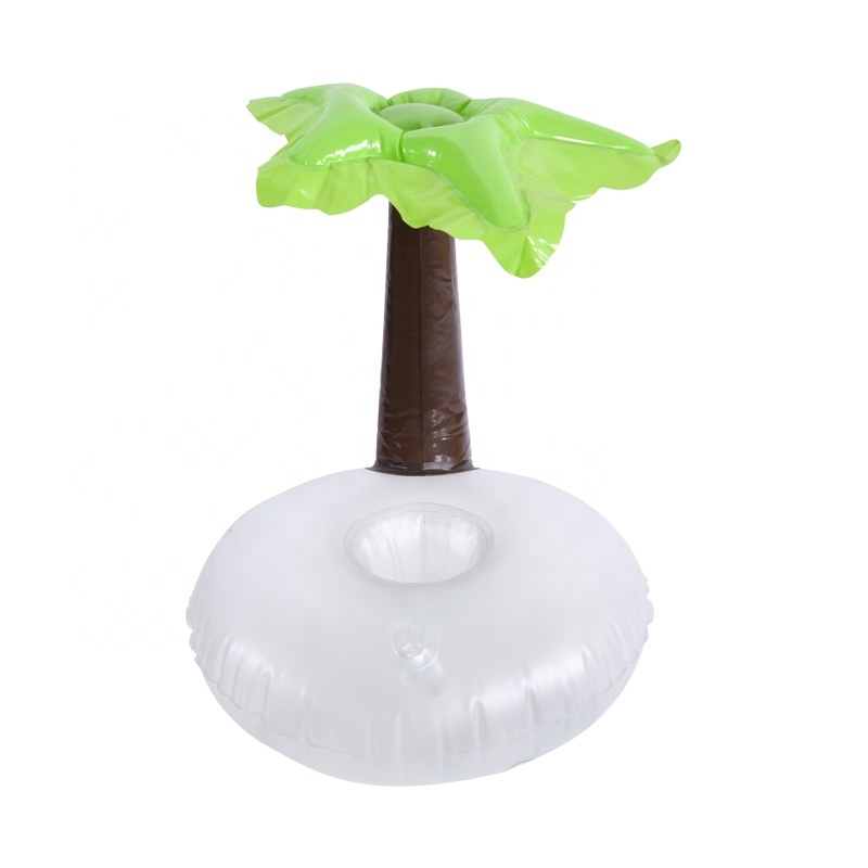 coconut palm tree pool float tray