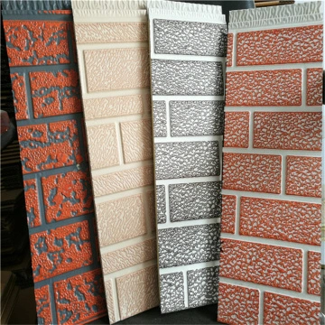 China Paneles decorativos exteriores de pared de metal de ladrillo de  imitación de revestimiento de espuma de poliuretano Fabricantes