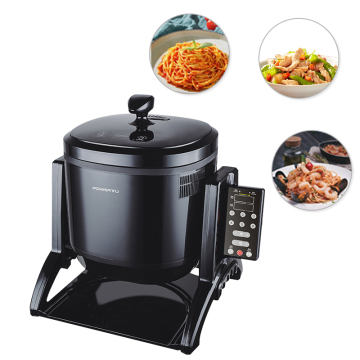 3400W Automatic Stir Fry Robot: Commercial Electric Fried Rice Wok Machine