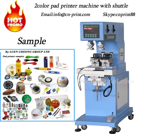 two color printing machine cap logo printer bottle caps printing machine LC-PM2-150T