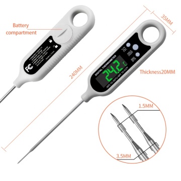 ROKTOOLS VA LCD Milk Cooking Probe BBQ Electronic Oven Meat Thermometer