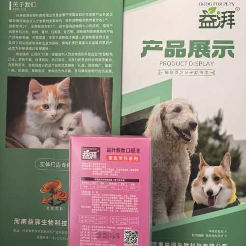 Suplementos pediátricos para animais de estimação com folato veterinário