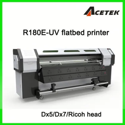 UV Flatbed Printer with Ricoh Print Head