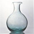 Verre recyclée de grands vases fleurs de fleurs pour fleurs